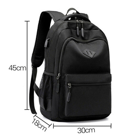 Men Women Boys Laptop Backpack Waterproof Large Mens Rucksack Travel School Bag