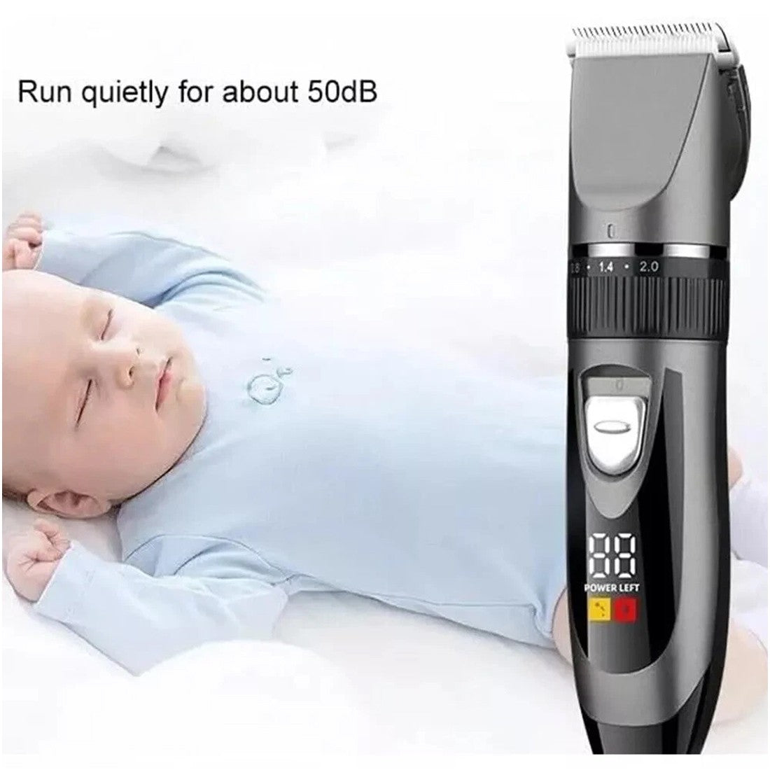 Cordless Hair Clippers For Men - Mens Hair Trimmer Set - Hair Clippers For Men
