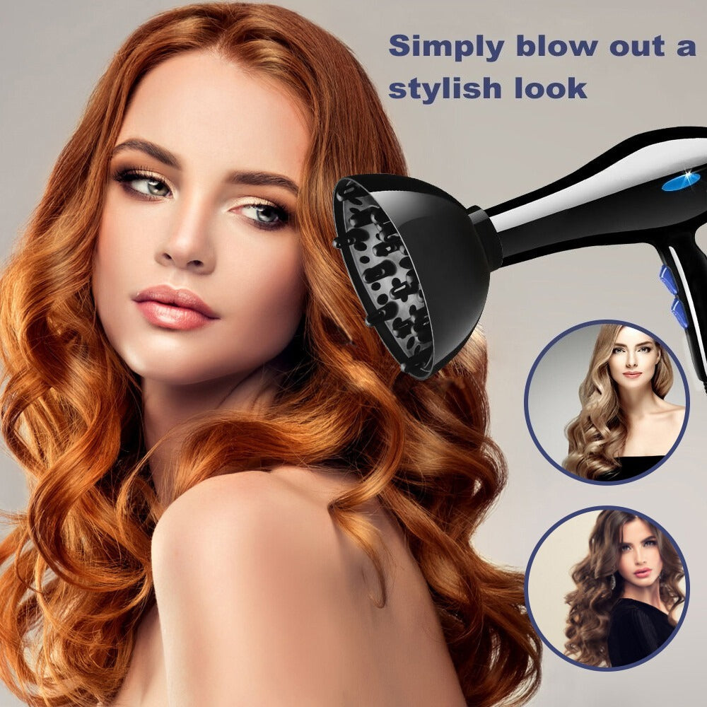 Professional Hair Dryer Fast Drying Ionic Hairdryer With Diffuser Hairdryer UK
