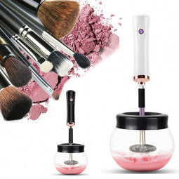 Electric Makeup Brush Cleaner and Dryer Machine Set