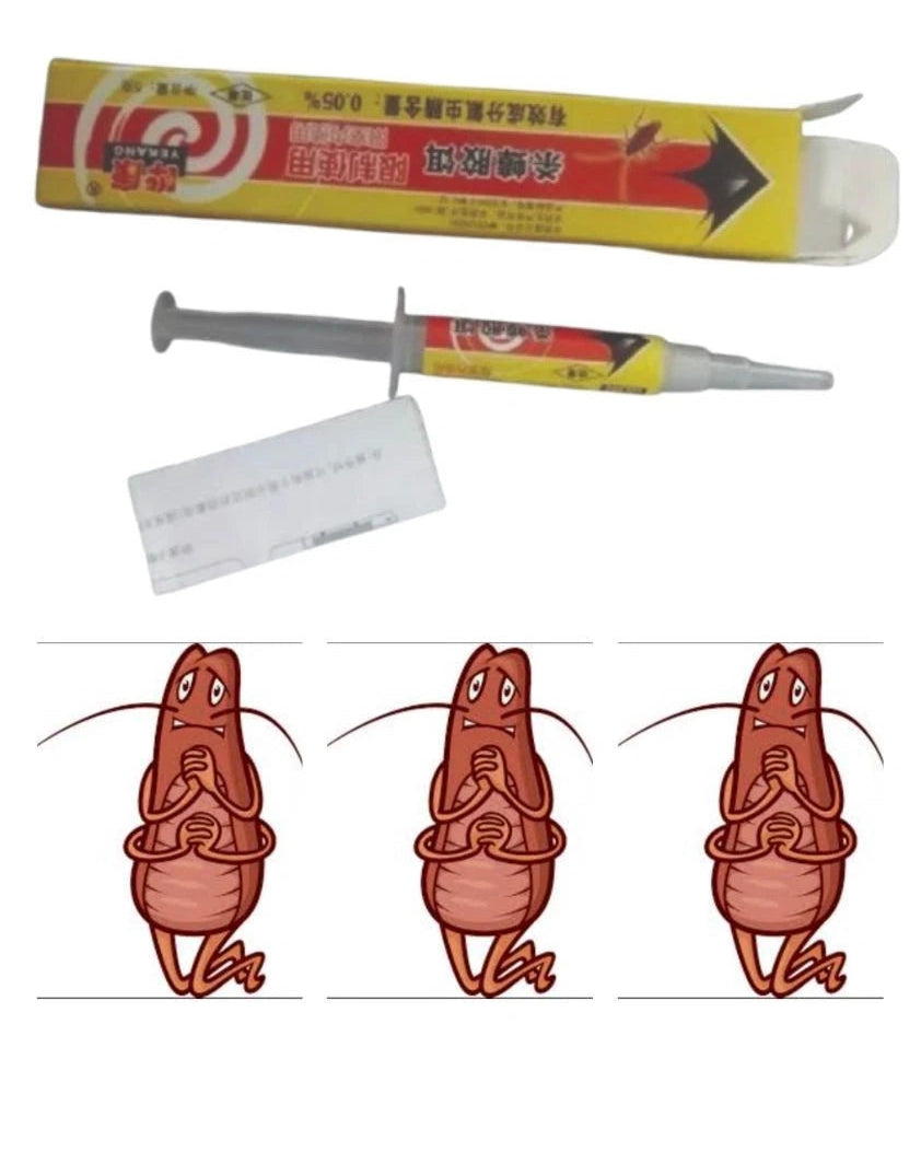 Powerful Cockroach Bait Gel Tube - Cockroach Killer Gel Bait, Roach Trap Master