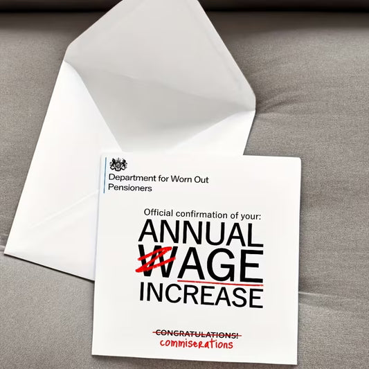 Interesting Birthday Cards for Salary Increases, for The Elderly, for Him, for Her, for Mom And Dad