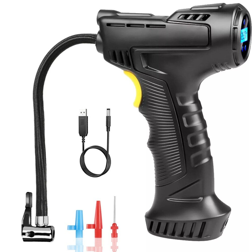 Car Tyre Inflator Cordless 12V Electric Car Tire Air Compressor