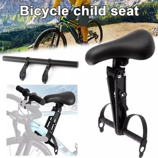 Kids Bike Seat Front Mounted Seats Detachable Mountain Bike Kid Seat  Armrest