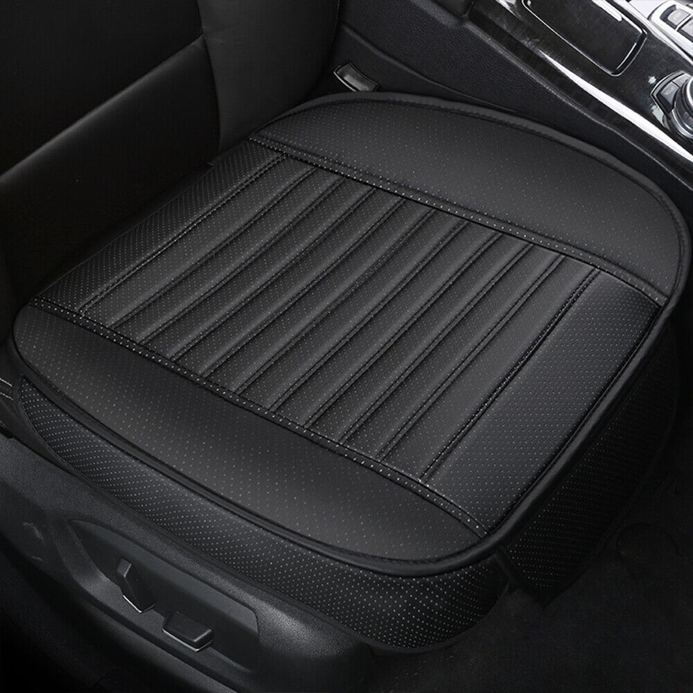 1Pcs 3D Car Front Seat Cover Pad Full Surround PU Leather Chair Cushion Mat