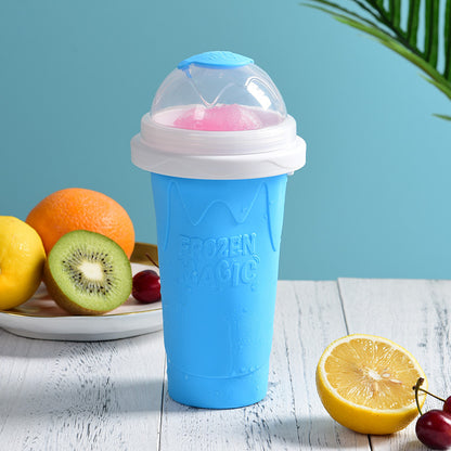 Pinch Into An Ice And Quickly Make A Smoothie Cup