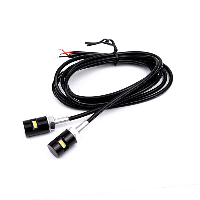 LED License Plate Screw Bolt Lights 12V 2 Pack