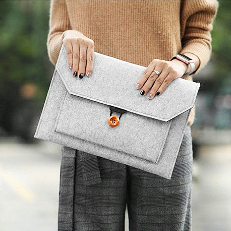 Felt Laptop Sleeve Protective Case for 13-Inch MacBook Pro/iPad