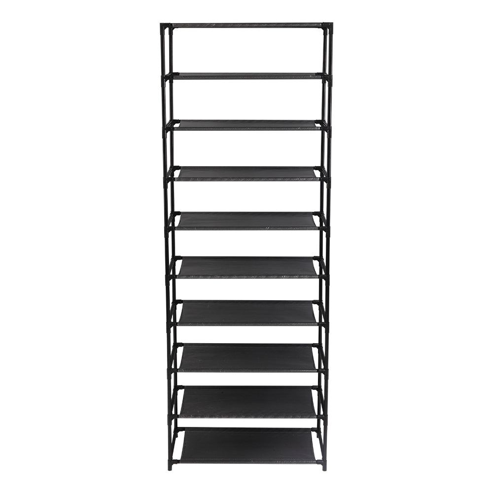 10 Tier Stackable Shoe Rack Storage Shelves