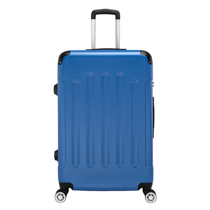 3 Pcs Suitcase Lightweight ABS Carry-on Hand Luggage 4 Spinner Wheels Trolley Case