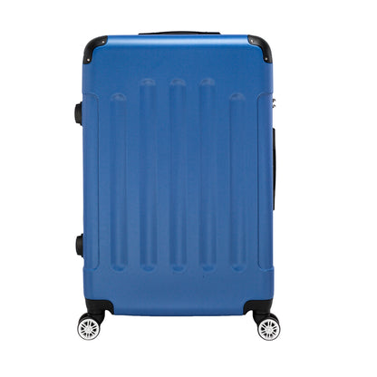 3 Pcs Suitcase Lightweight ABS Carry-on Hand Luggage 4 Spinner Wheels Trolley Case