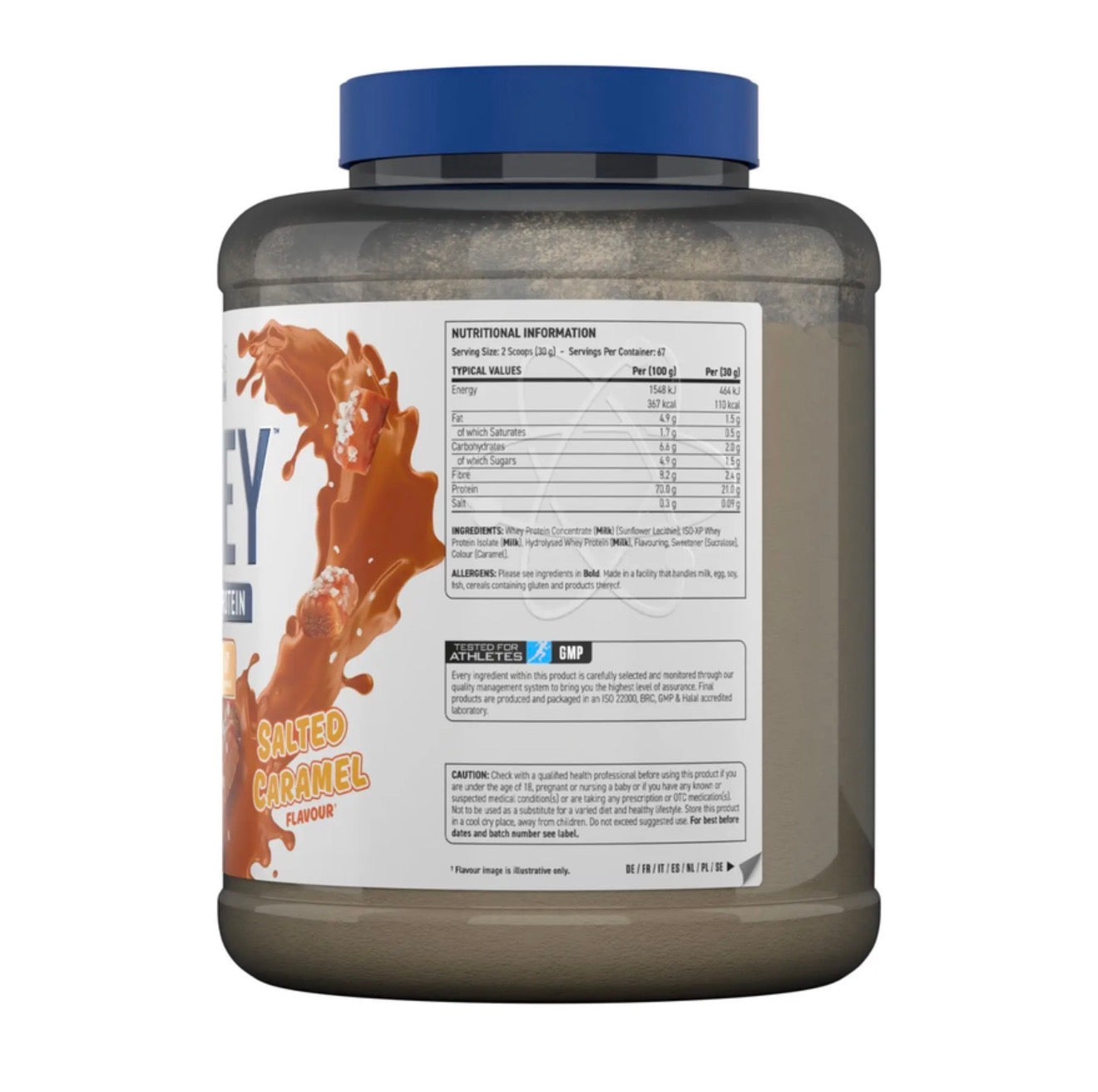 Applied Nutrition Critical Whey Protein Nutrition Powder Salted Caramel - 2KG