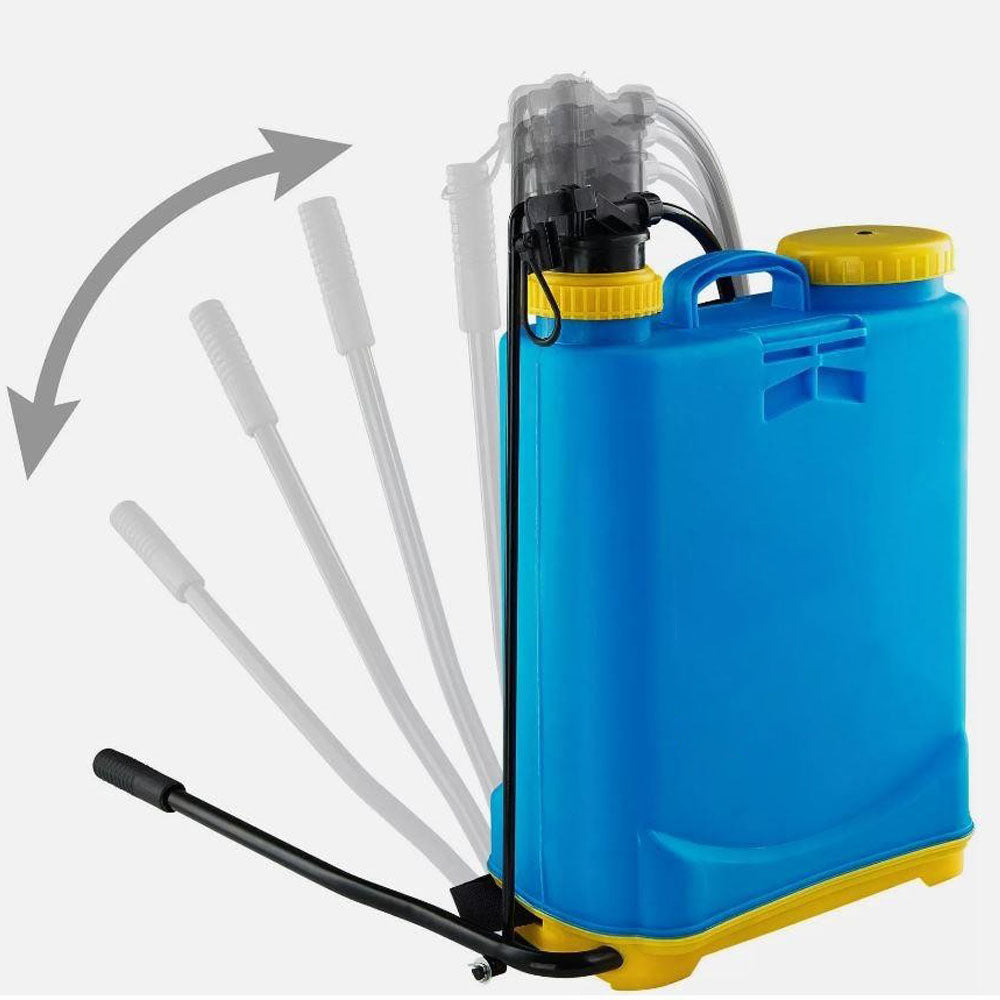 16 20L Knapsack Sprayer Backpack Pressure Manual Garden Weed Killer Sprayers UK