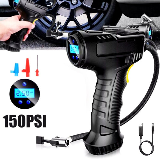 Car Tyre Inflator Cordless 12V Electric Car Tire Air Compressor