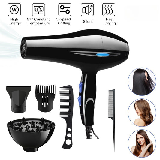 Professional Hair Dryer Fast Drying Ionic Hairdryer With Diffuser Hairdryer UK