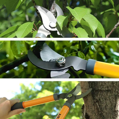 AIRAJ 40cm Tree Loppers, Bypass Garden Lopper with 3.5cm Cutting Capacity