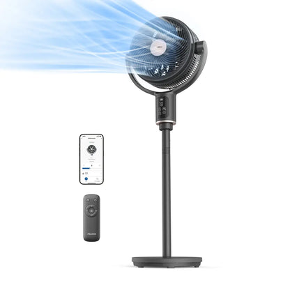 10" Smart WiFi Standing Fan with Remote