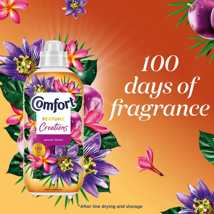 Comfort Perfume Creations Fabric Conditioner, Passion Bloom, 45 Washes, 1.35l