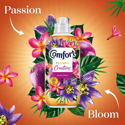 Comfort Perfume Creations Fabric Conditioner, Passion Bloom, 45 Washes, 1.35l