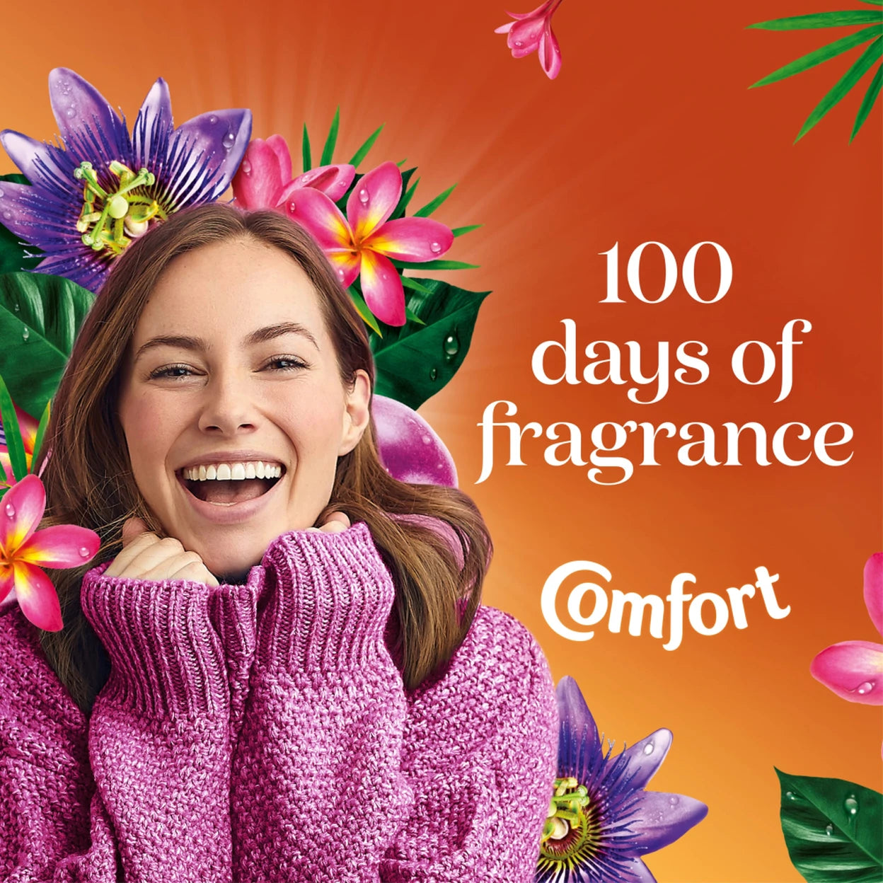 Comfort Perfume Creations Fabric Conditioner, Passion Bloom, 45 Washes, 1.35l
