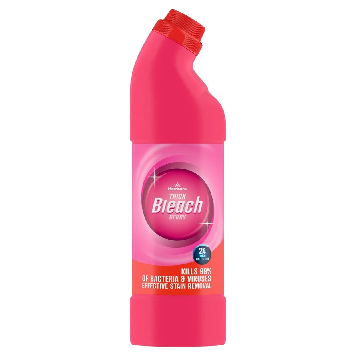 3x Morrisons Berry Thick Bleach, 750ml