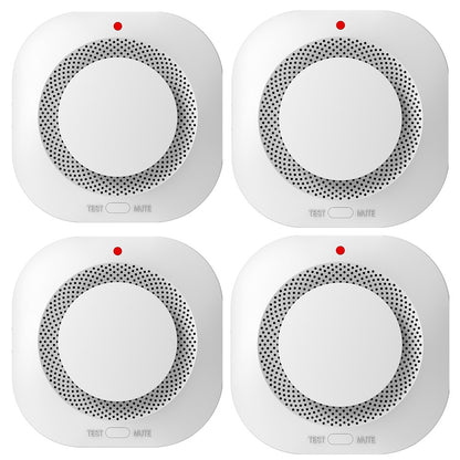 Wireless Smoke Alarm Detector Fire Alarm Detector Smart Smoke Alarm