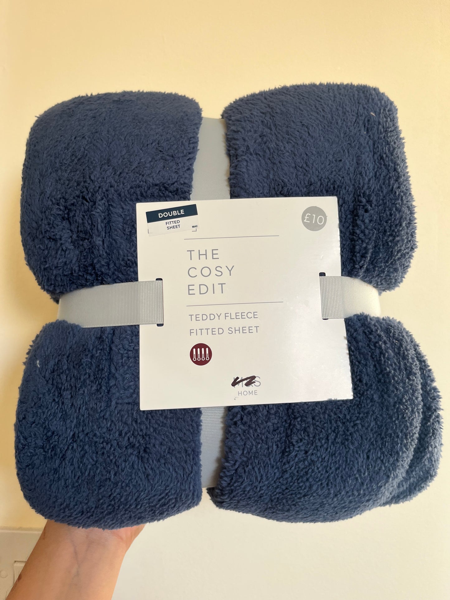 M&S Teddy Fleece Fitted Sheets