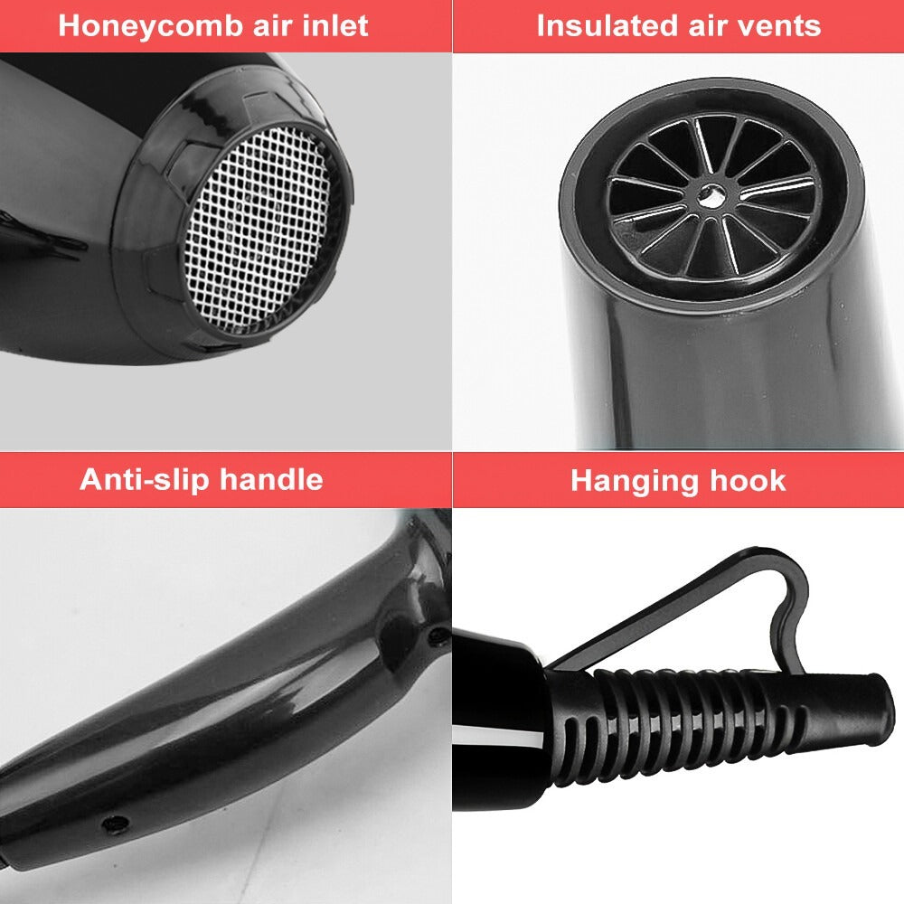 Professional Hair Dryer Fast Drying Ionic Hairdryer With Diffuser Hairdryer UK