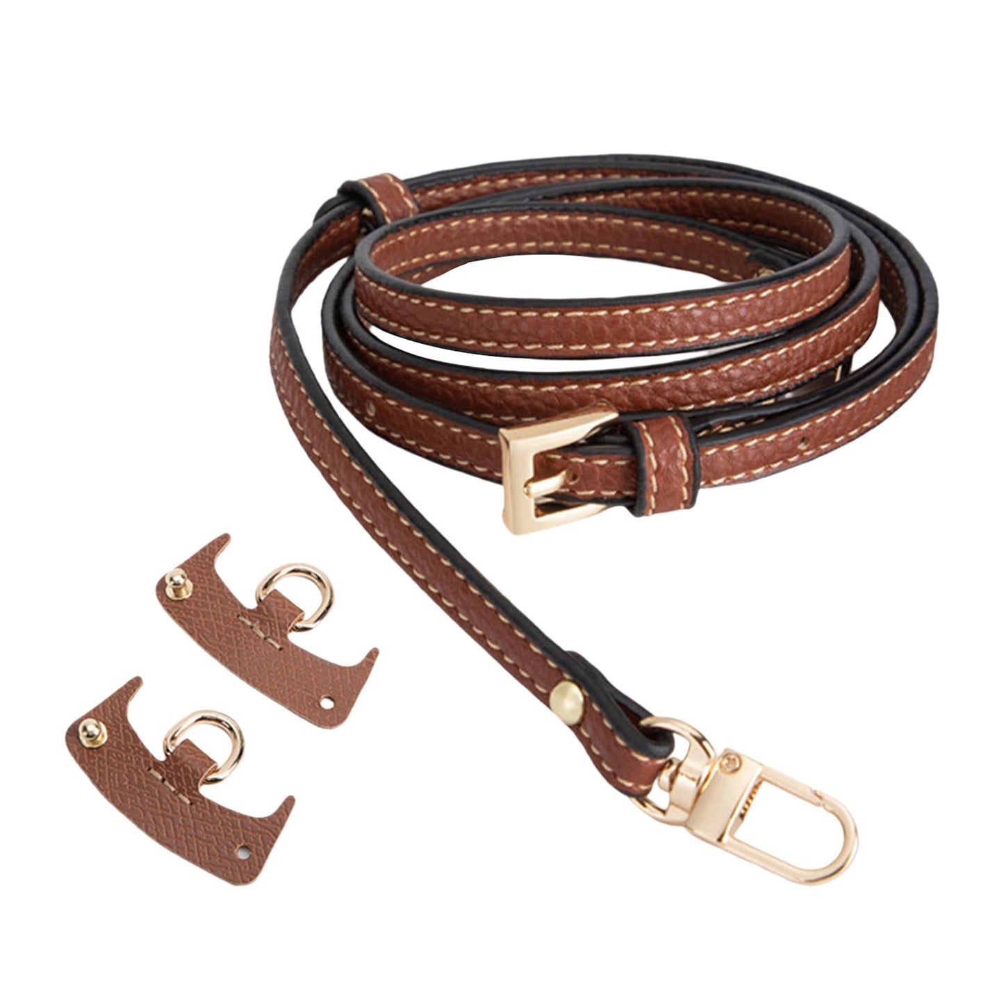 Purse Strap For Handbag Replacement Universal For Purse Making Briefcase DIY Brown