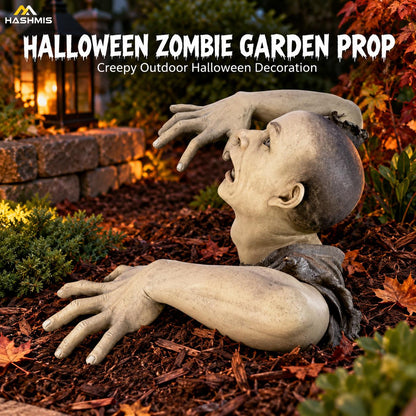Halloween Crawling Zombie Decoration Outdoor Garden Statue Graveyard Horror Prop for Halloween Decor