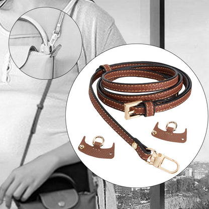 Purse Strap For Handbag Replacement Universal For Purse Making Briefcase DIY Brown