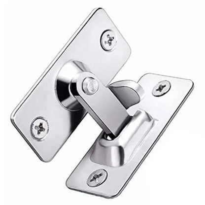 90 Degree Stainless Steel Latch Safety Right Angle Lock Catch Door Sliding