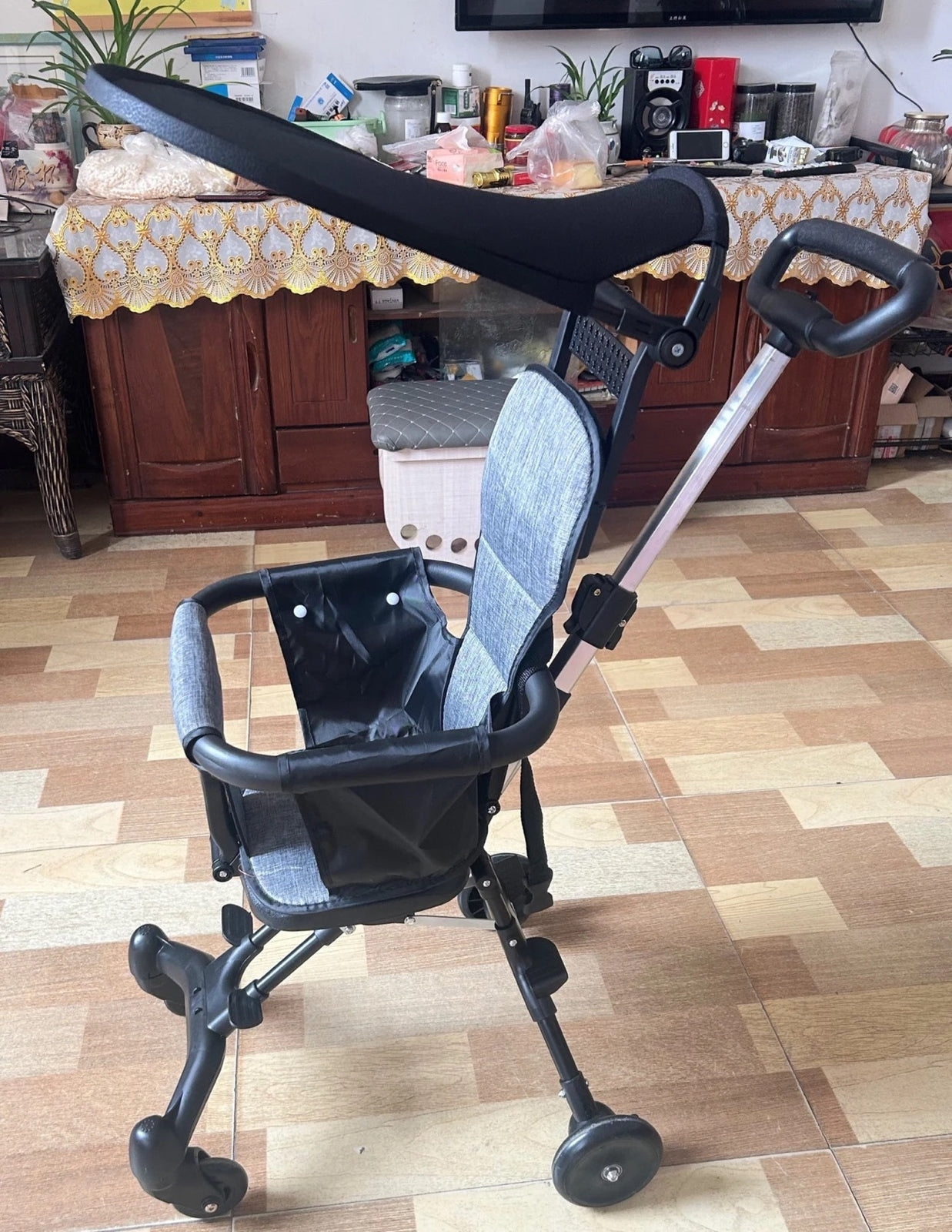 Foldable Baby Stroller Sunshade Pram Pushchair Travel Buggy Travel System