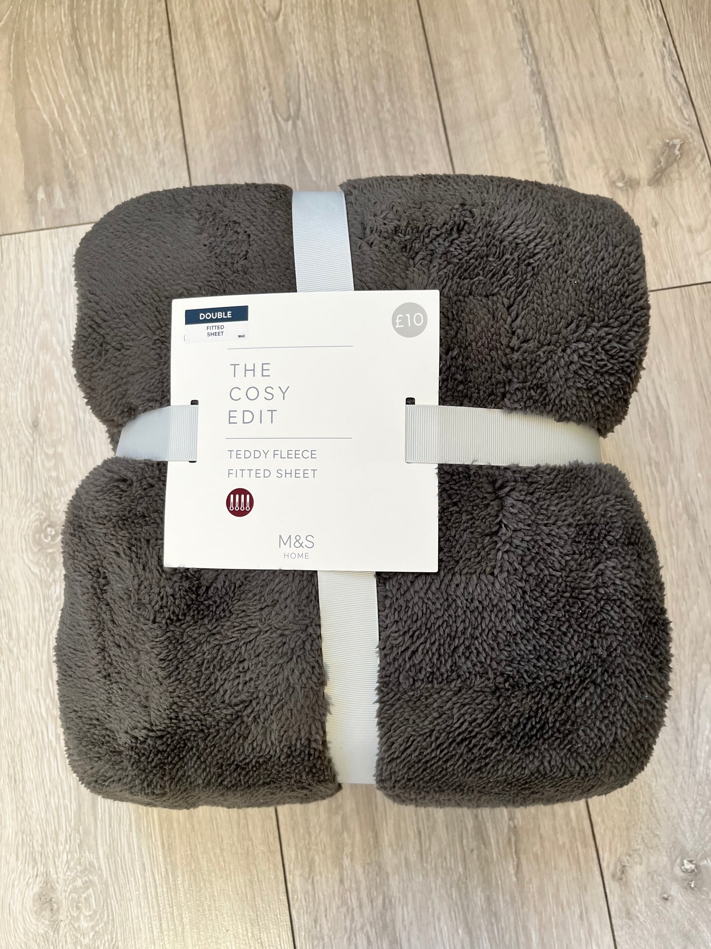 M&S Teddy Fleece Fitted Sheets