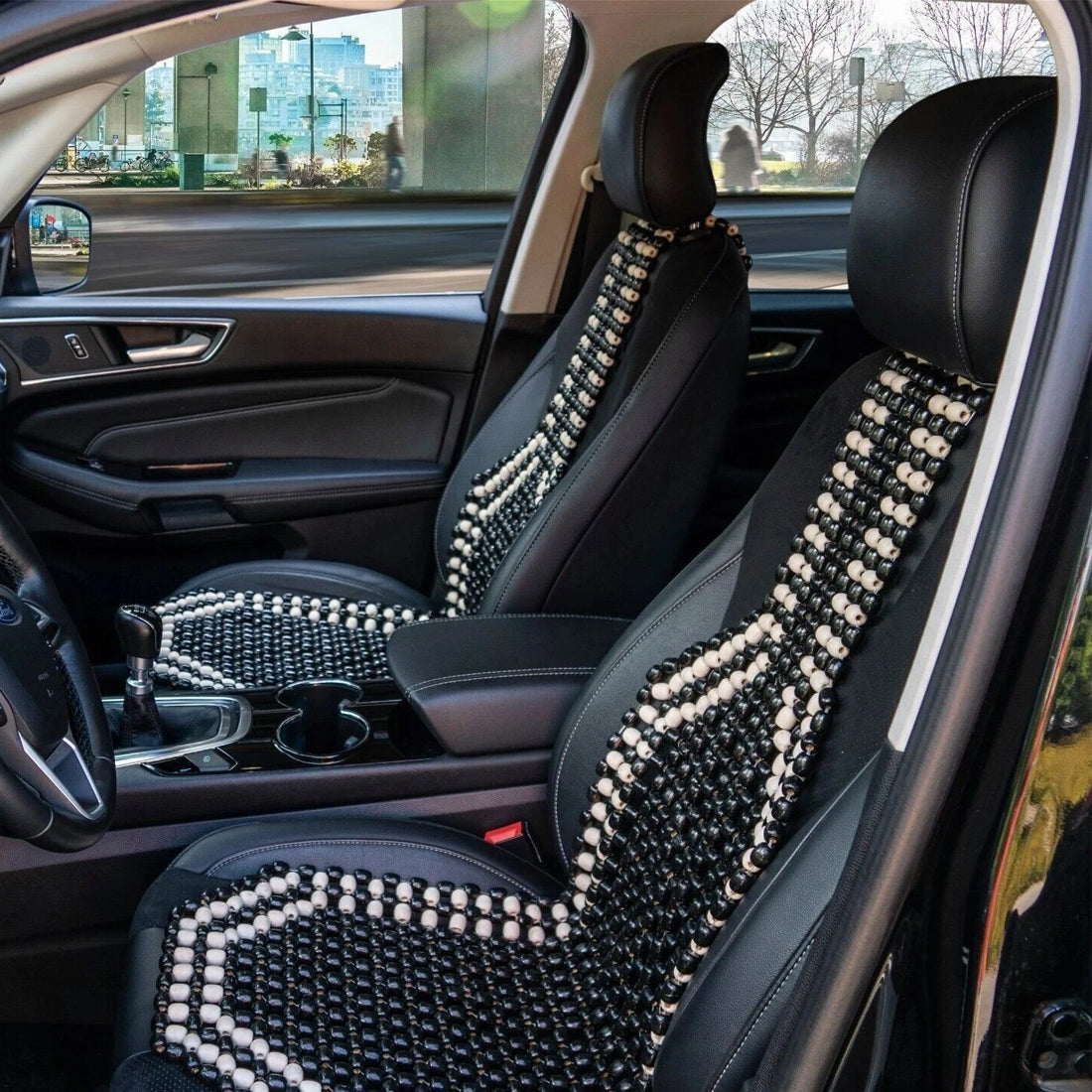 Universal Auto Car Beaded Seat Cover Massager Summer Cooling Cushion Mat Office