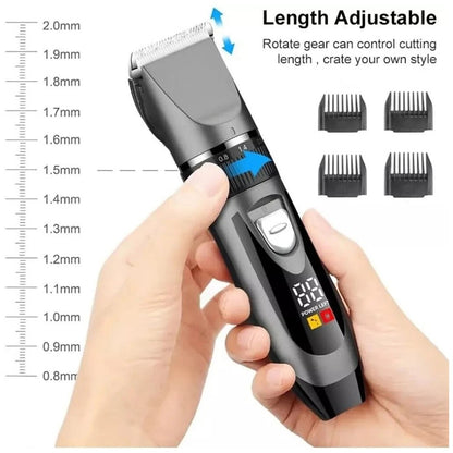 Cordless Hair Clippers For Men - Mens Hair Trimmer Set - Hair Clippers For Men