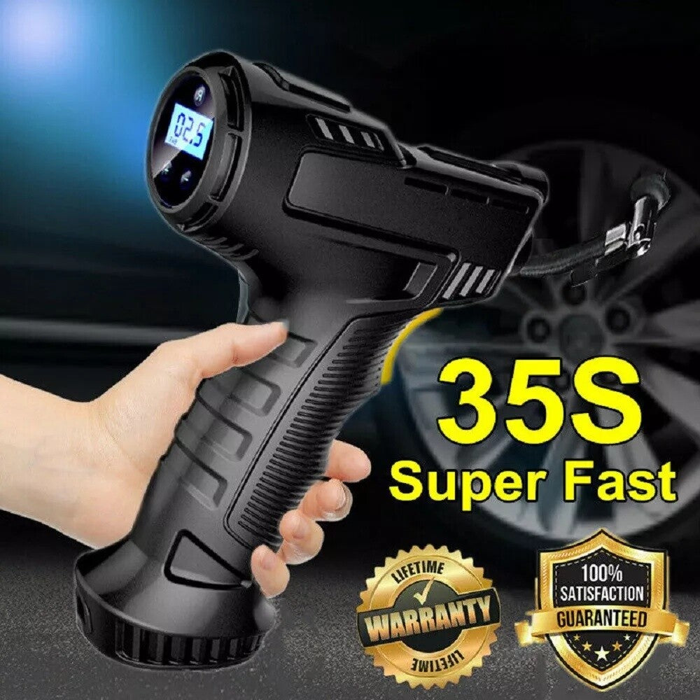 Car Tyre Inflator Cordless 12V Electric Car Tire Air Compressor