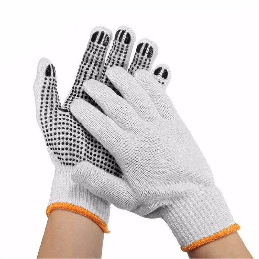 Rubber Grip Working Gloves Personal Protective
