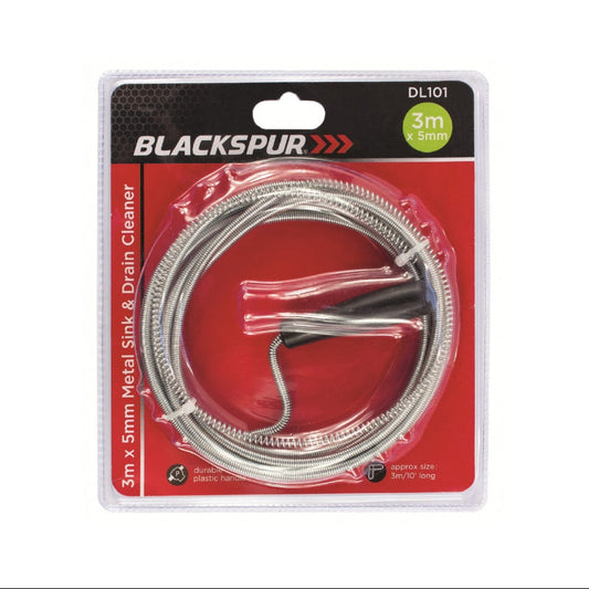 Blackspur 3M x 5MM Metal Sink And Drain Cleaner
