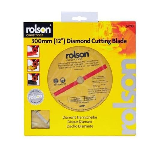 Rolson 24398 12 inch Dry Cut Diamond Blade 300 mm