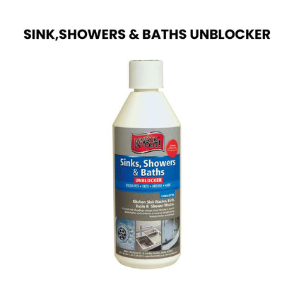 Knock Out Sinks, Showers and Baths Unblocker 500 ml