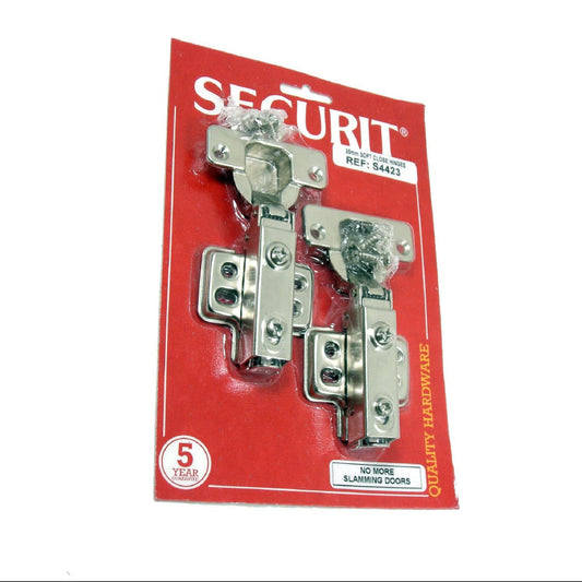 Securit Soft Close Hinges S4423