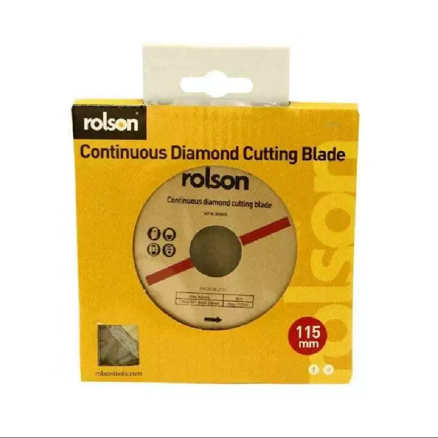 Rolson 115mm Ceramic Tile Blade Diamond Tipped 24864