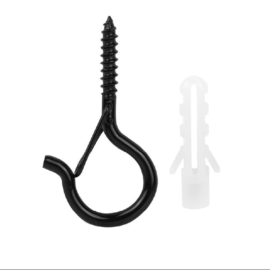 Pack of 20 Q-Hanger Metal Screw Hook Buckle