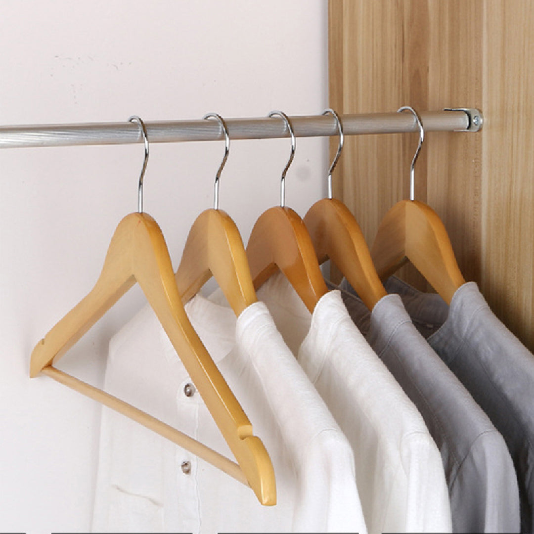 Pack of 20 pcs Wooden Clothes Coat Hangers 44 x 23 cm