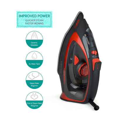 Homelife Steam Iron Ceramic Soleplate 3200W