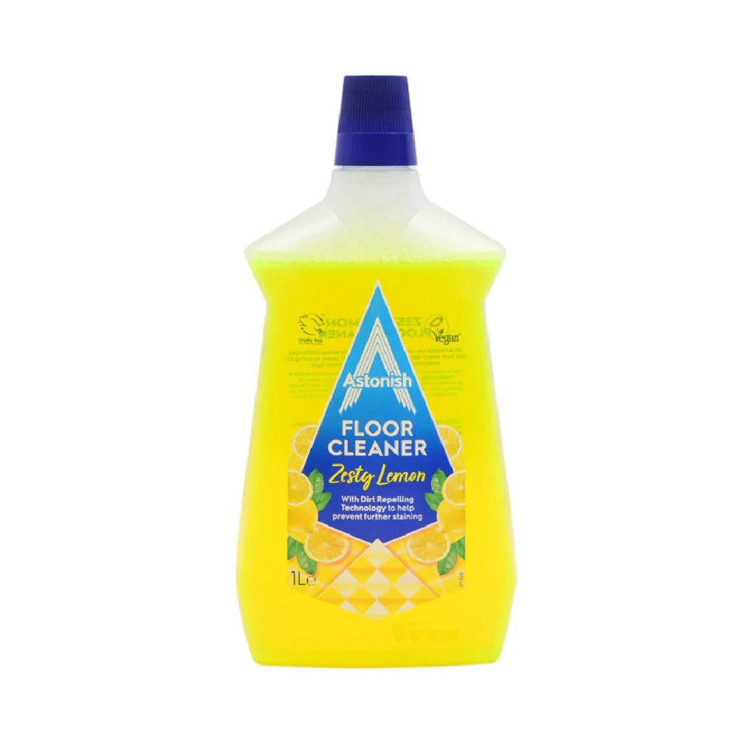 ASTONISH FLOOR CLEANER ZESTY LEMON 1 LTR