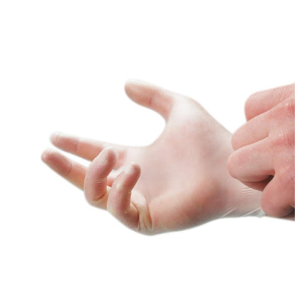 100 Pk Powder Free Vinyl Disposable Gloves Large