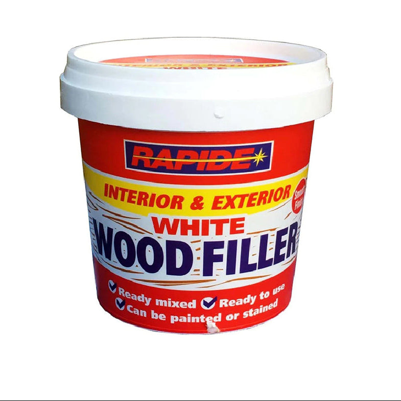 Multi Purpose Interior Exterior White Wood Filler 500g