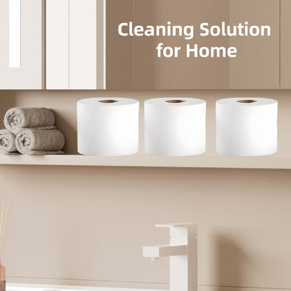 6 Rolls Cleaning Paper White Centrefeed Rolls ( Kitchen and cleaning )